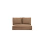 Atelier Del Sofa Taida - Sofá cama de 2 asientos, Marrón claro